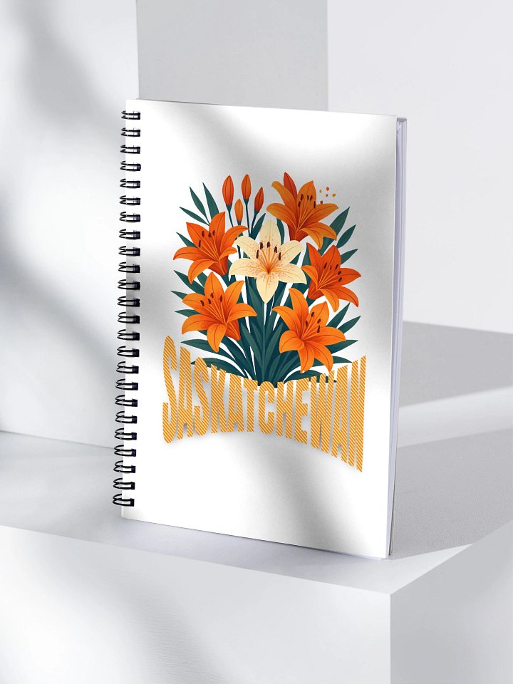 Saskatchewan Tiger Lily Dreams Spiral Notebook product image (1)
