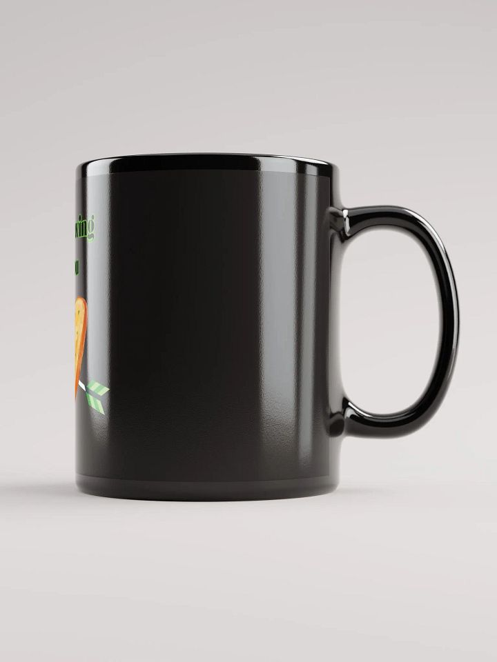 The Aroace Garlic Bread – Black Mug product image (2)