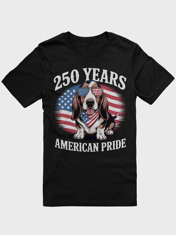 American Pride Basset Hound Tee product image (1)
