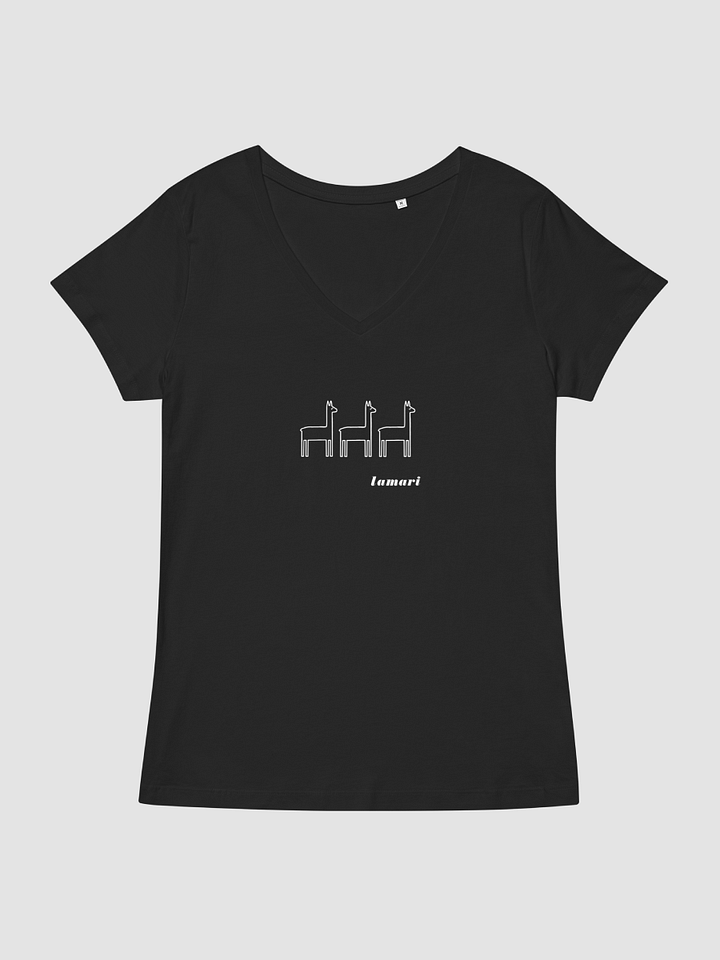 3x Lama V-Neck-Tee product image (1)