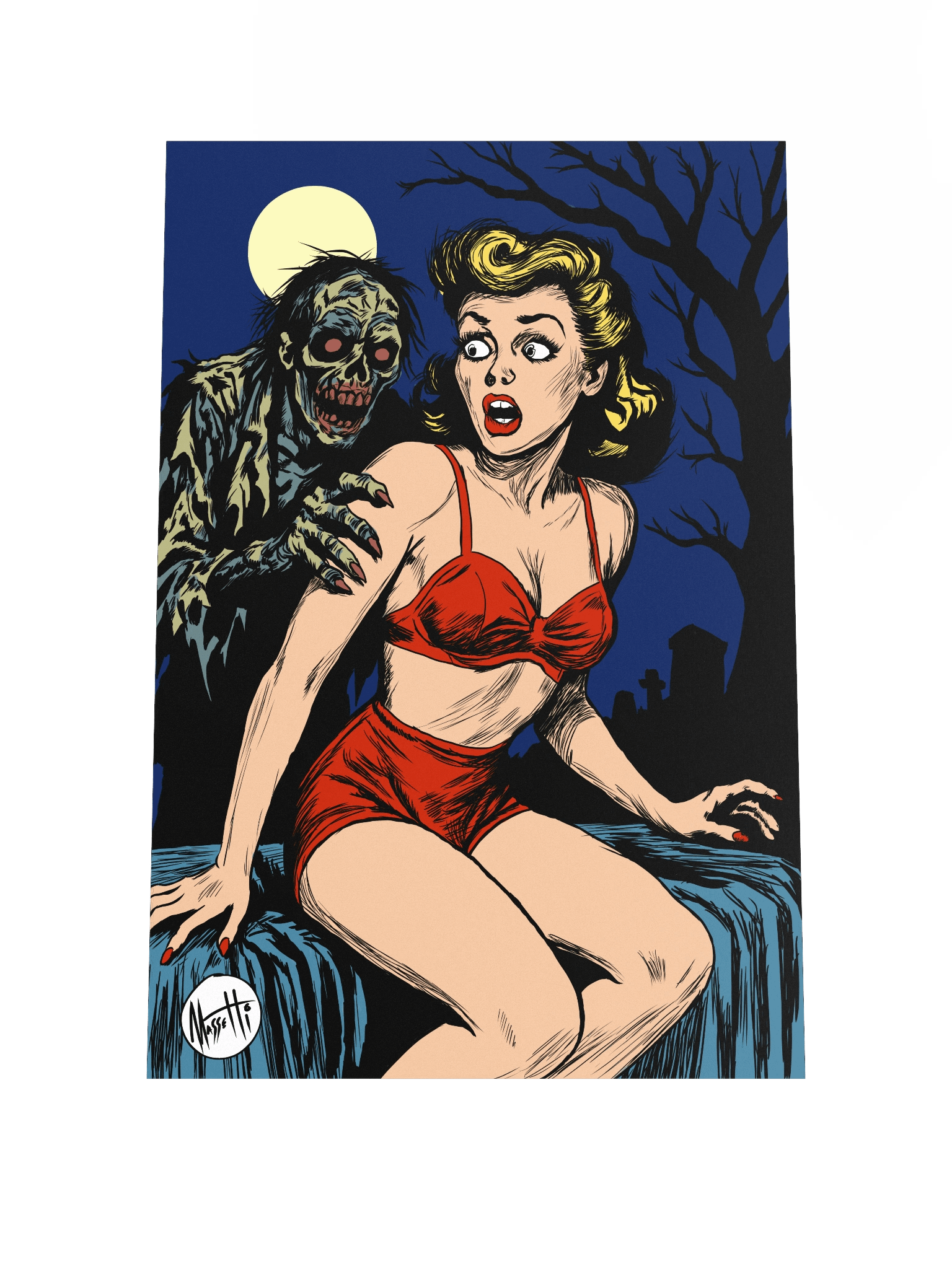 BEAUTY and the ZOMBIE Poster product image (1)