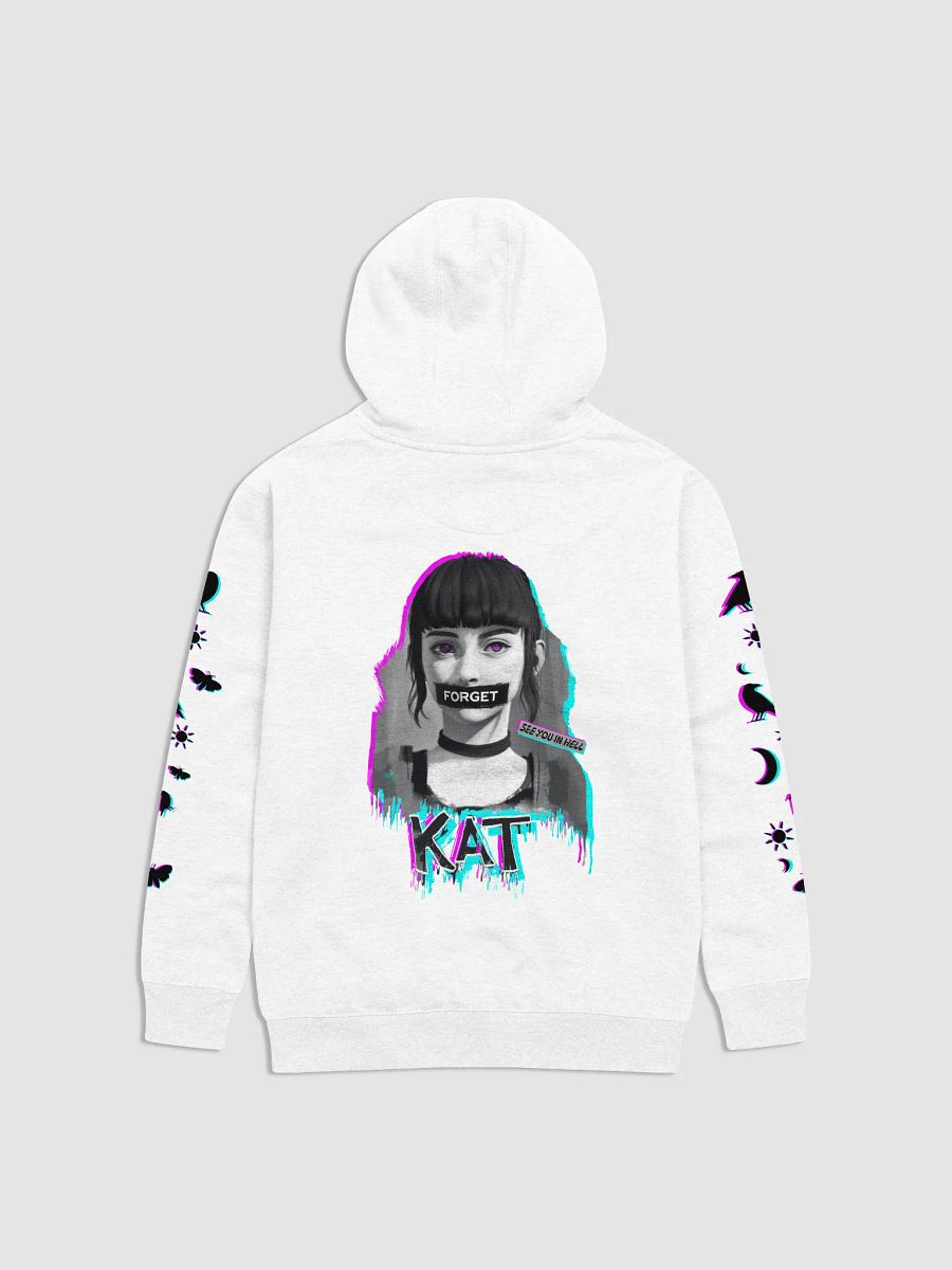 Lost Records: Bloom & Rage; Kat Mikaelsen "FORGET" Hoodie Print (Raven, Sun, Moon, Moth) product image (3)
