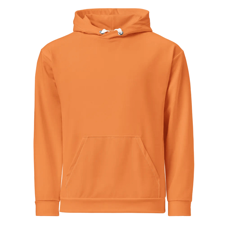 Rebel Bloom Unisex Hoodie - Orange product image (2)