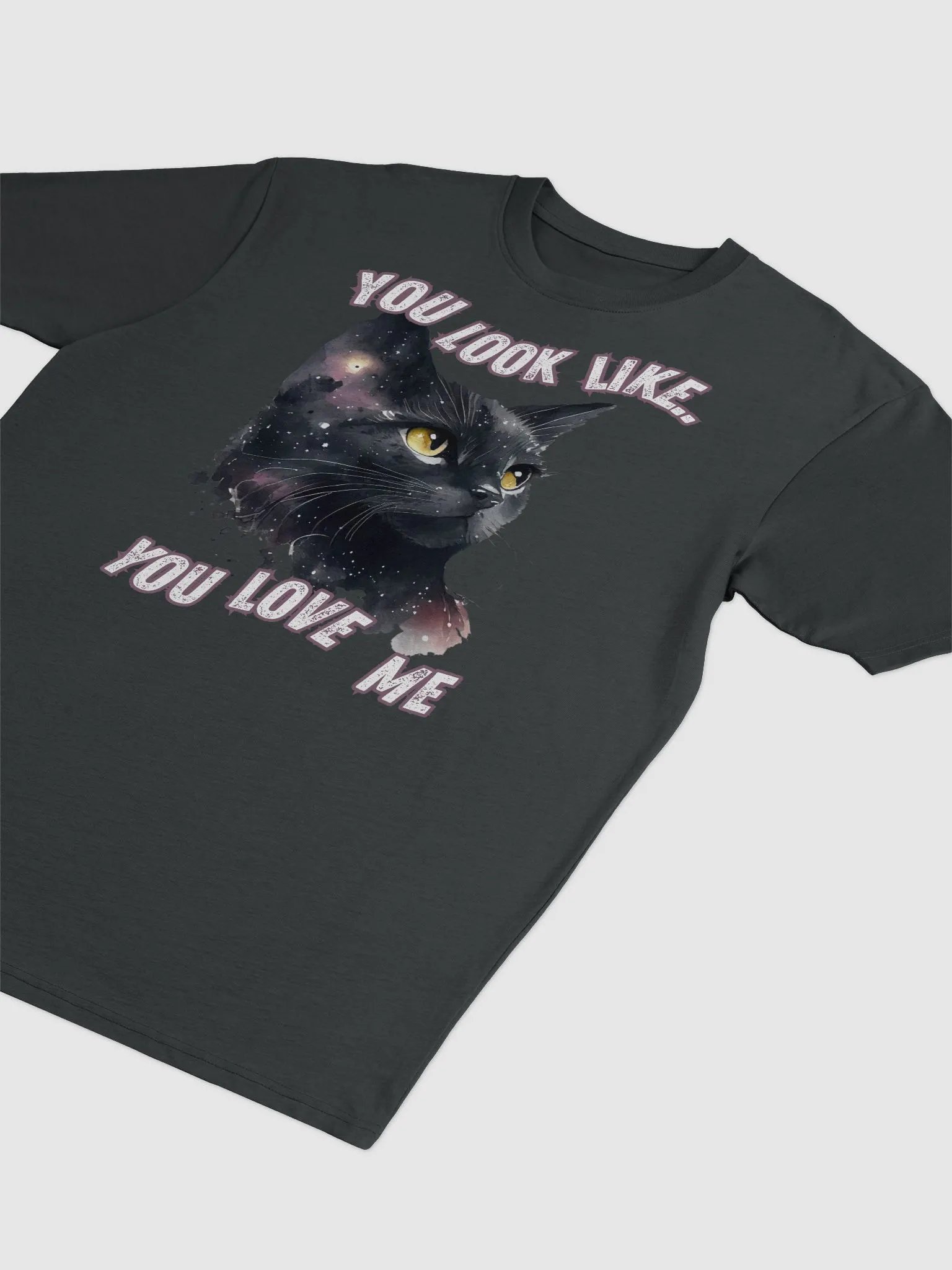 Galactic Feline Love Men's Tee product image (3)