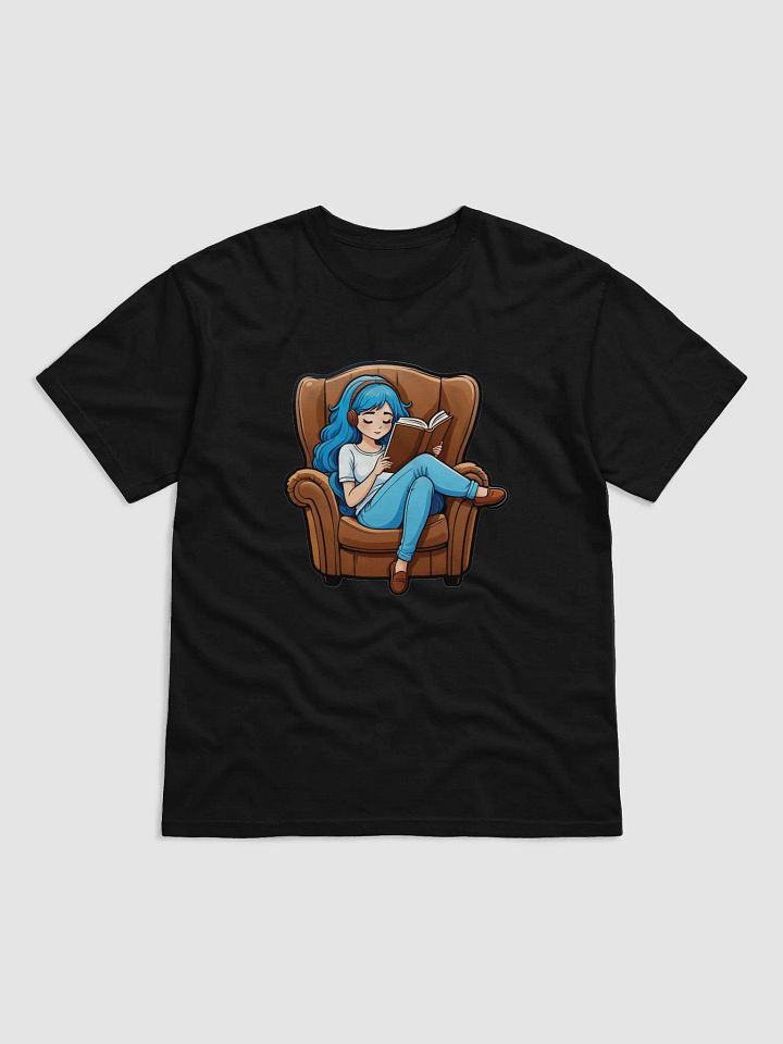 Blissful Reading Illustration T-Shirt product image (1)