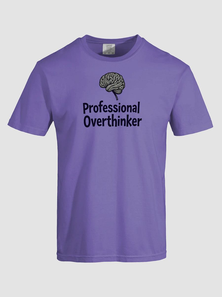 Professional Overthinker Brain Tee product image (37)