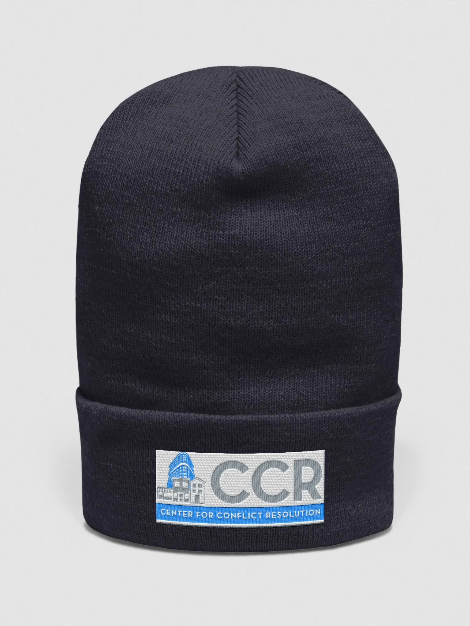 CCR navy blue beanie hat product image (1)