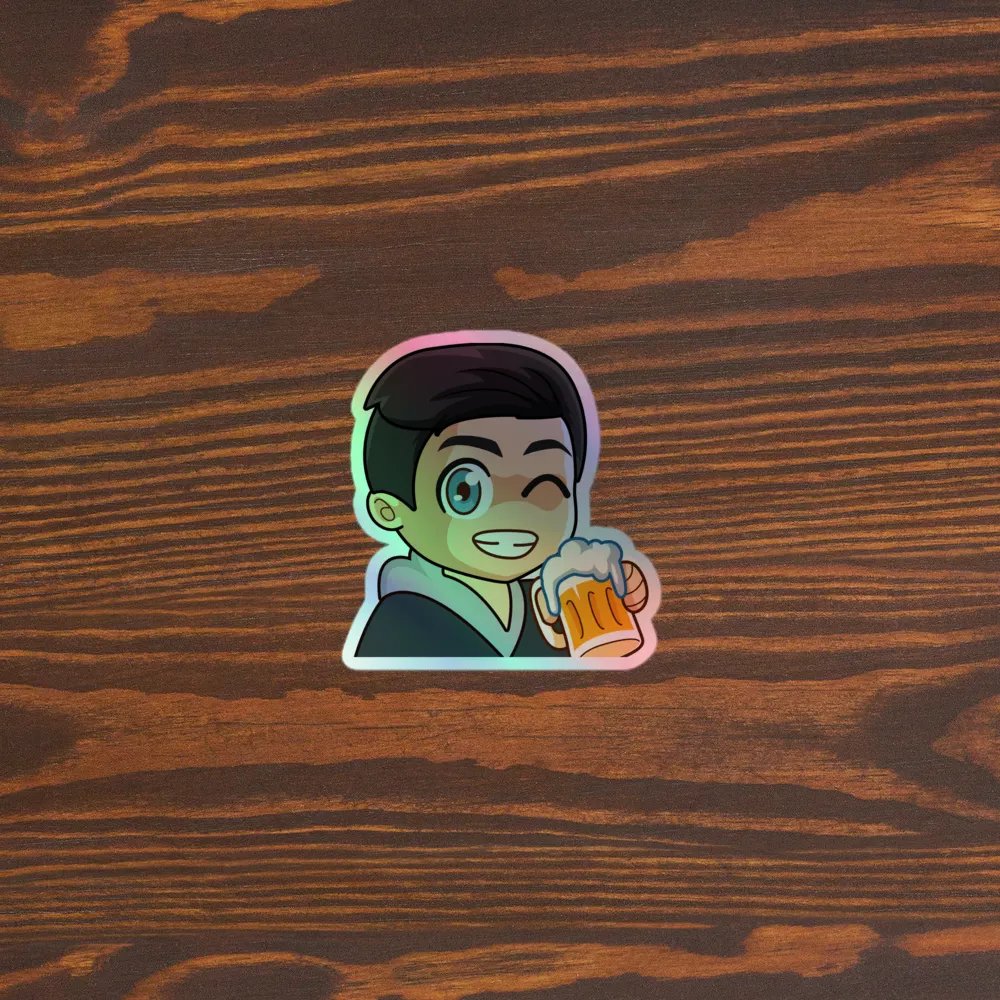 Logo Holographic Sticker product image (5)