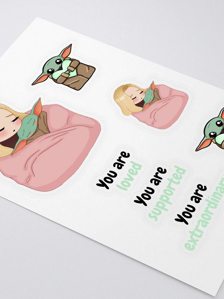 'Postively Mint' Sticker Sheet product image (2)
