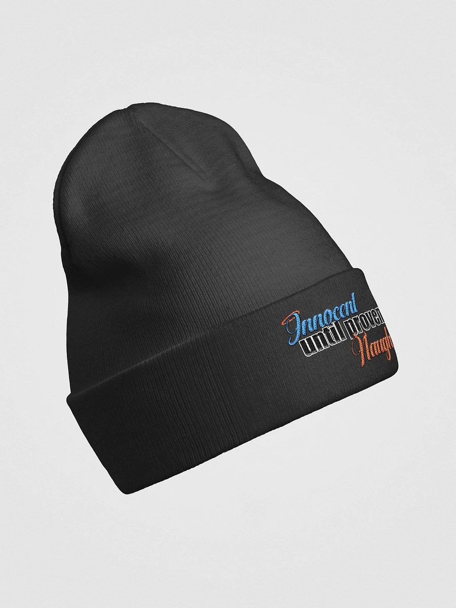 Innocent until proven naughty beanie product image (3)