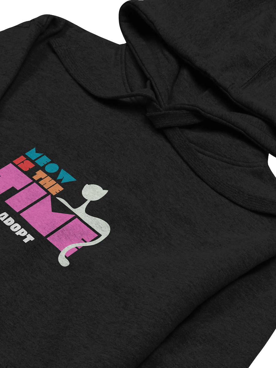 Meow is the Time to Adopt Unisex Hoodie product image (11)