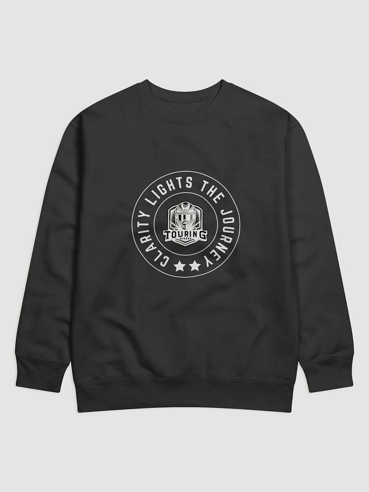 Touring Riders Motorcycle Helmet Logo Sweatshirt product image (1)