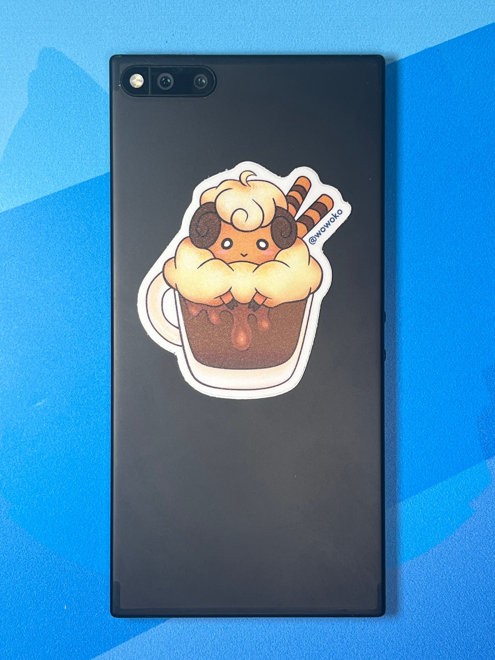 Zodiac Drink - Cappuccino Lamb w/ Coffee Cookie Sticks - Sticker product image (2)