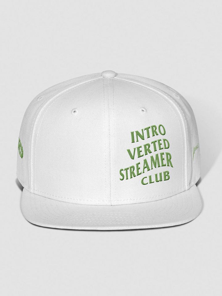 Introverted Streamer Club "Team Green" Snapback product image (1)