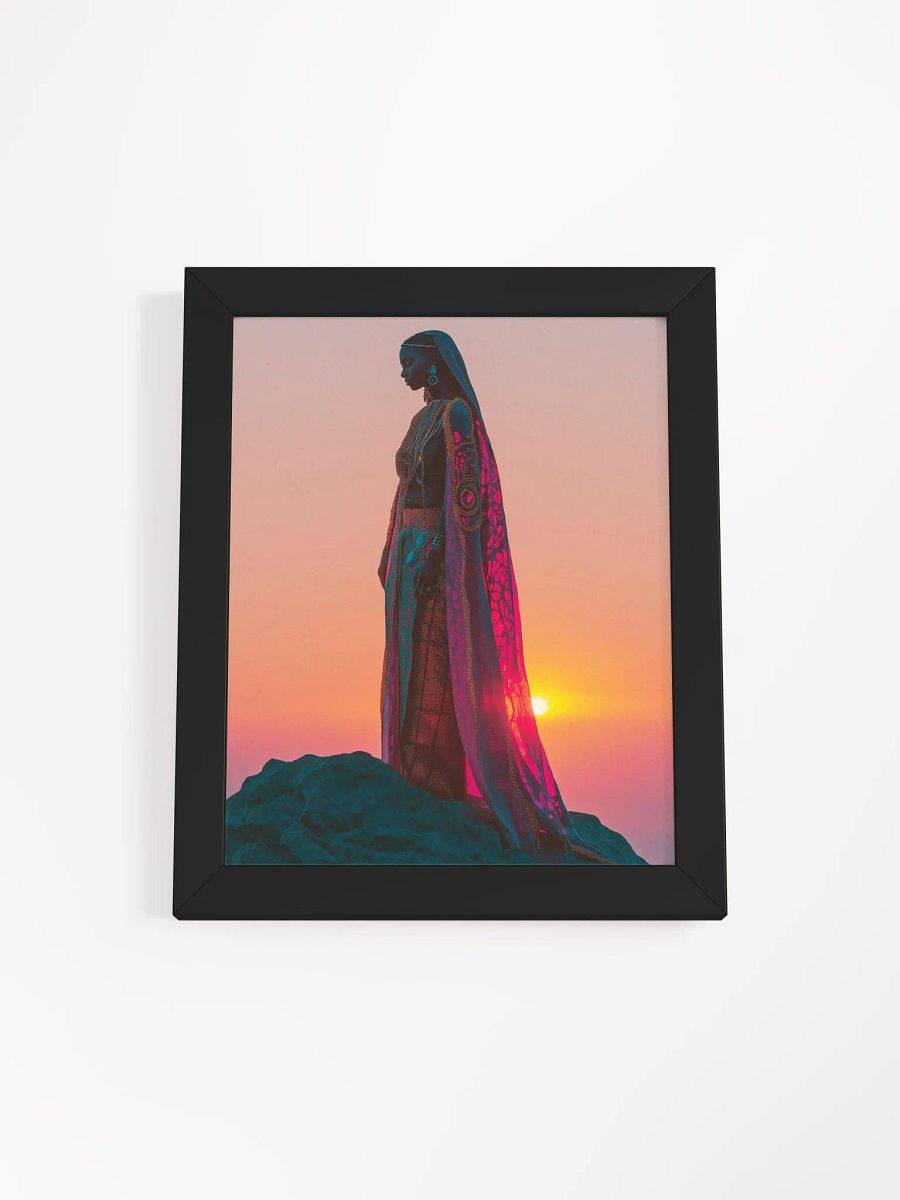 The Dawn Empress – Framed Matte Poster product image (3)