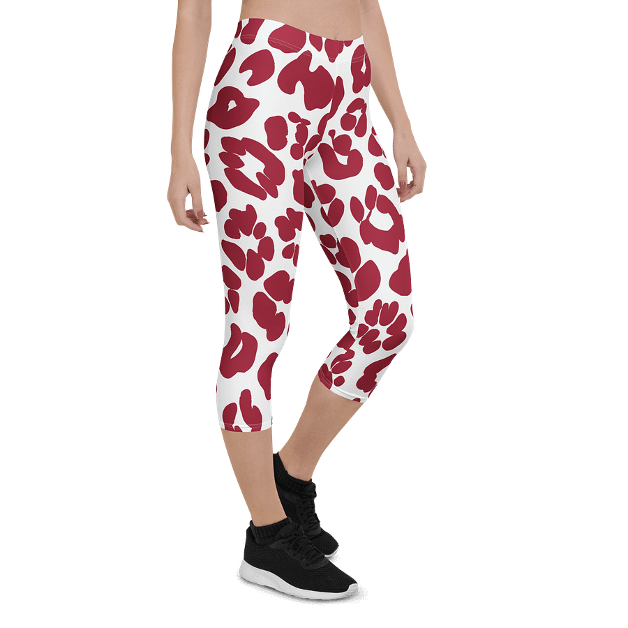 Leopard Chic Capri Leggings product image (6)