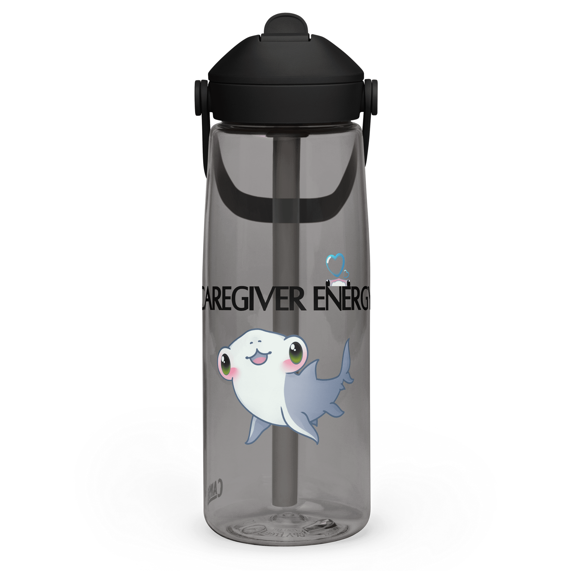 Smiling Shark Flip Straw Water Bottle product image (14)