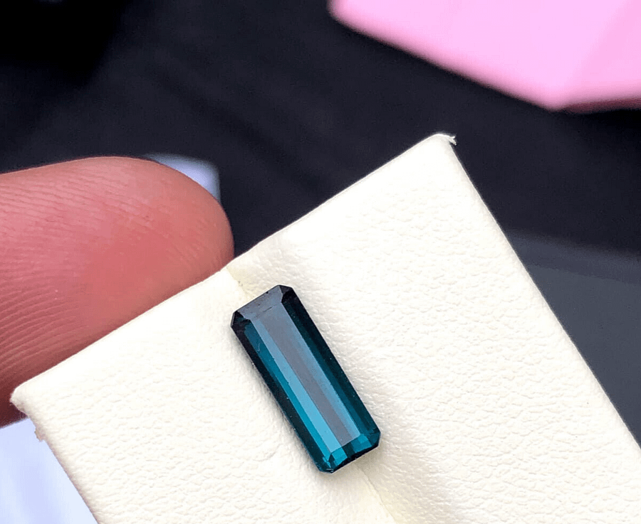 NAVY BLUE INDICOLITE TOURMALINE FOR MEN’S RING STONE FOR GENTS RING, 2.10 CRT product image (8)