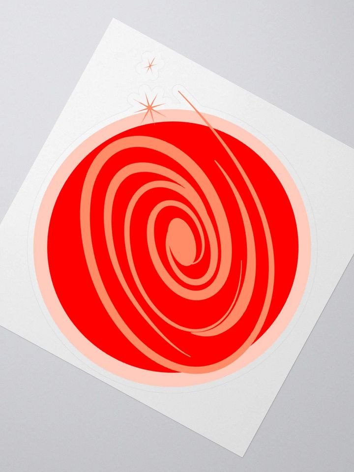 Anomaly Red Giant Vortex Kiss Cut Stickers product image (1)