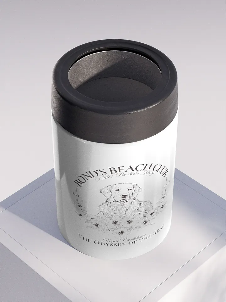 Bond's Beach Club Bachelor Stainless Steel Koozie product image (2)