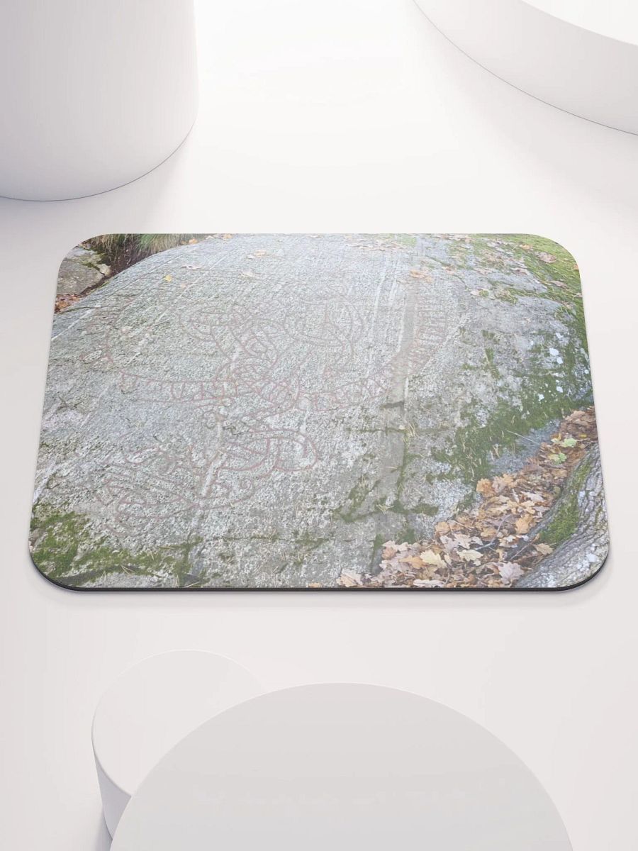 Viking Story Runic Engravings Mouse Pad product image (7)