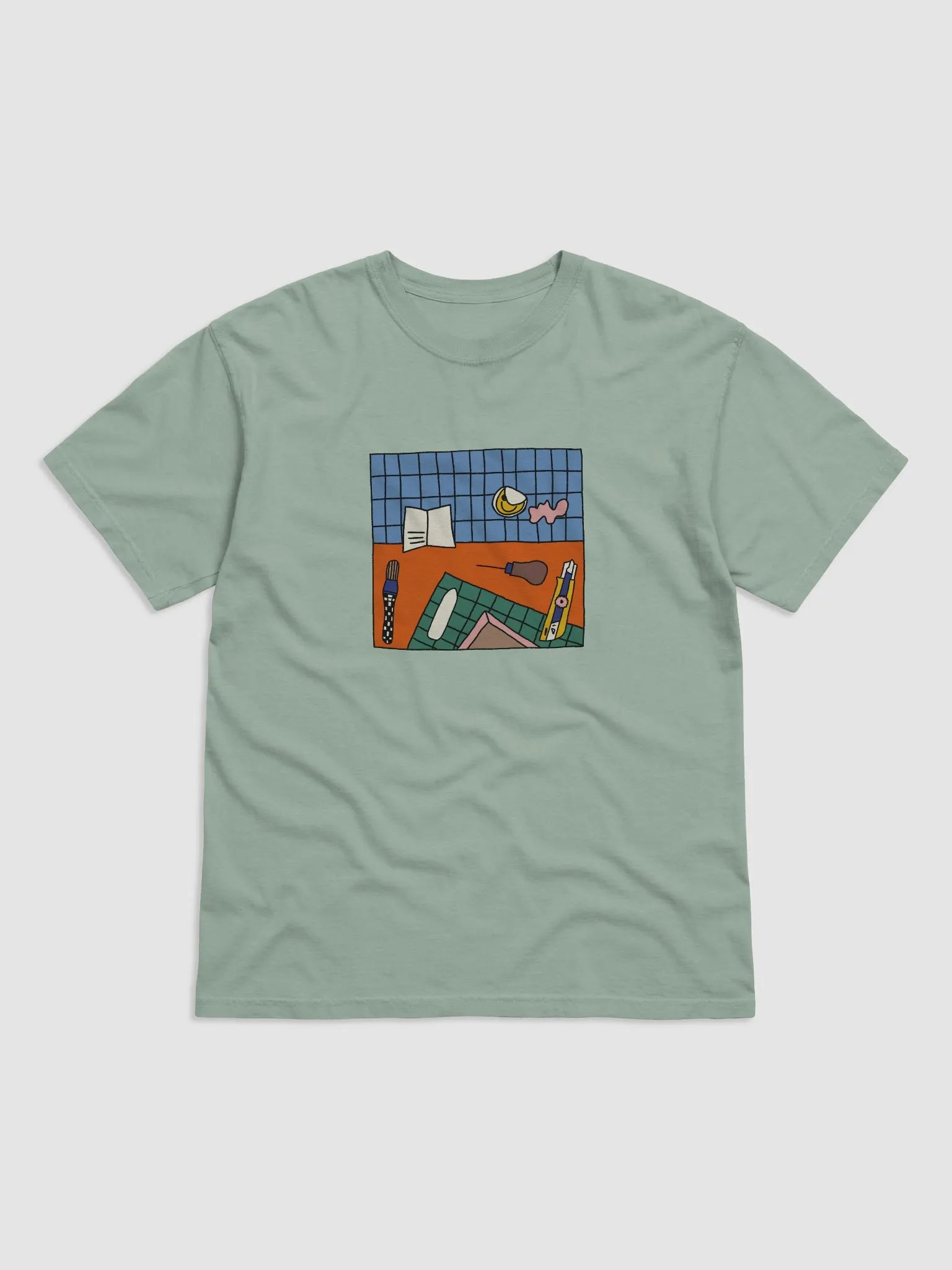 Bookbinding Desk T-shirt product image (2)