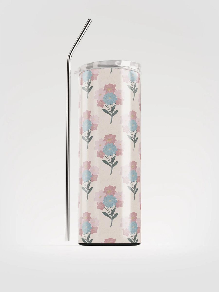 Floral Bunch Block Style 20oz. Stainless Steel Tumbler product image (1)