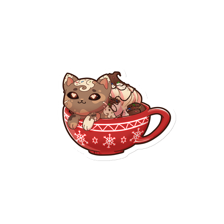 Cali-Cocoa Cat Magnet product image (2)