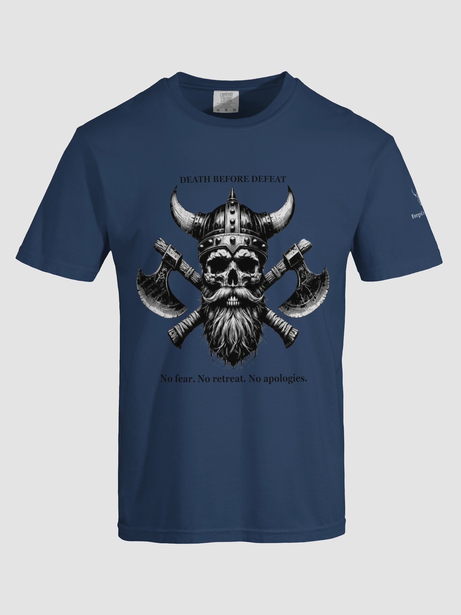 Death Before Defeat Forged In Valhalla T-Shirt product image (58)