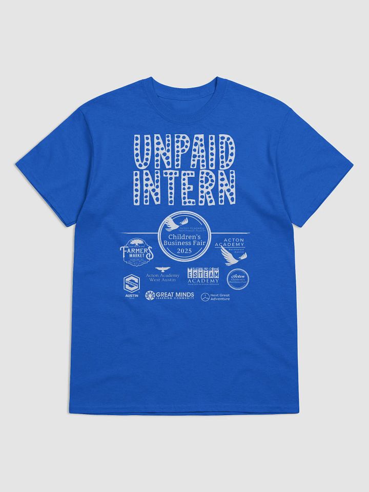 2025 AANWA CBF Parent T-Shirt - UNPAID INTERN (Adult Size) product image (1)