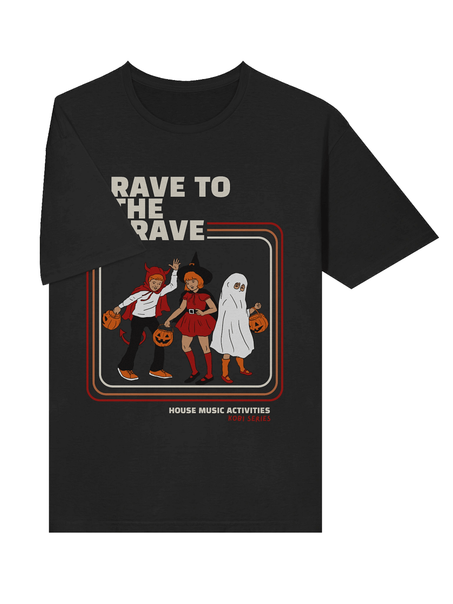 Rave to the Grave Halloween Unisex T-Shirt product image (5)