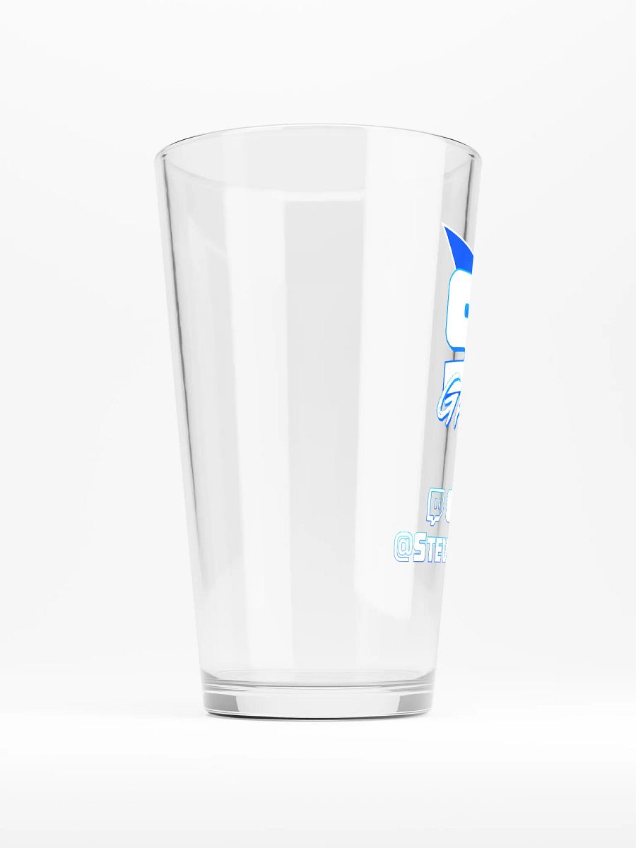 Steve Tad Gaming Logo Pint Glass product image (2)