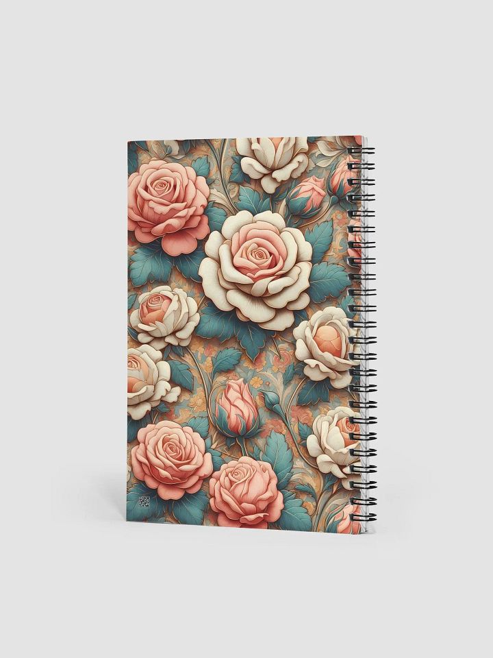 Royal Floral Spiral Notebook product image (2)