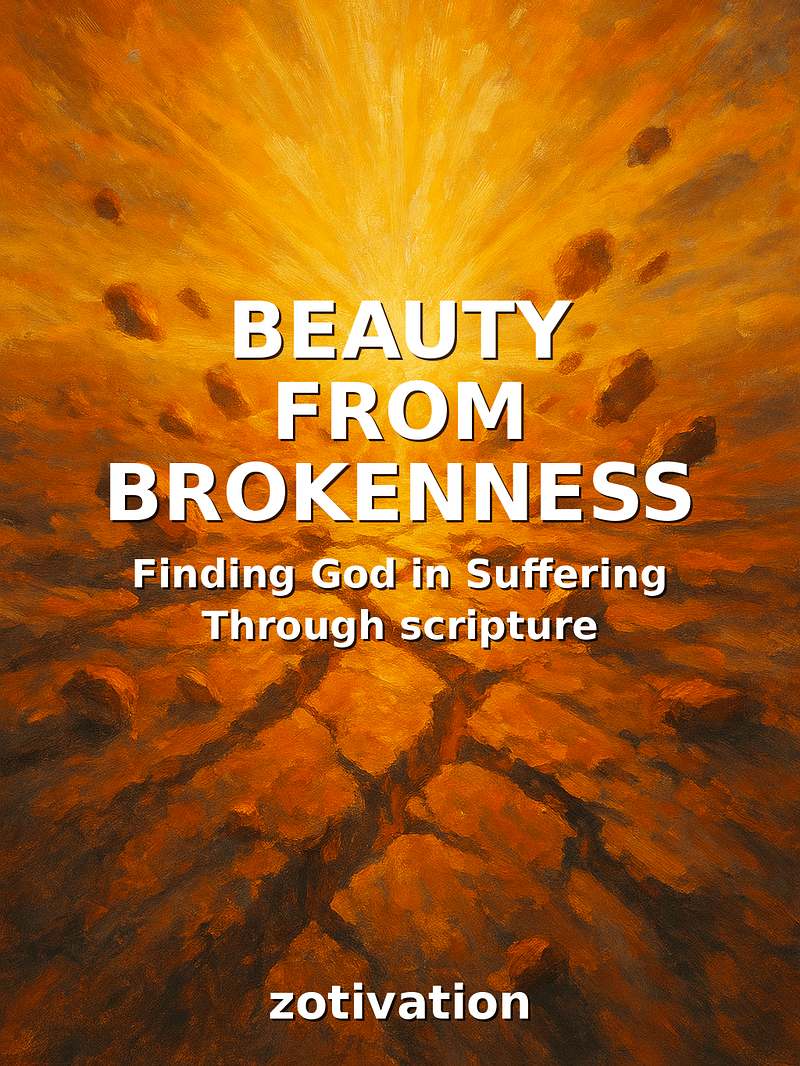 Beauty from Brokenness: Finding God in suffering through scripture