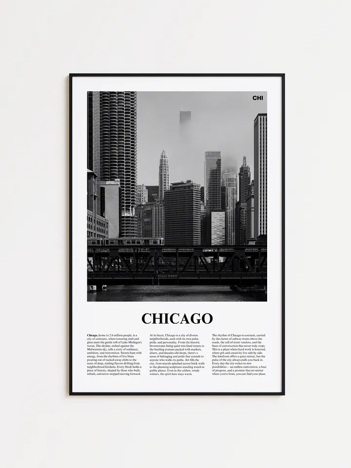 Chicago 02 Newspaper Poster product image (6)