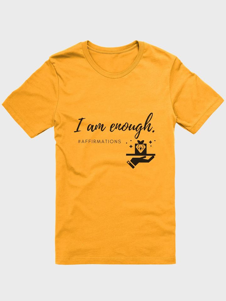 I am enough Dark Unisex Super soft T-Shirt product image (6)