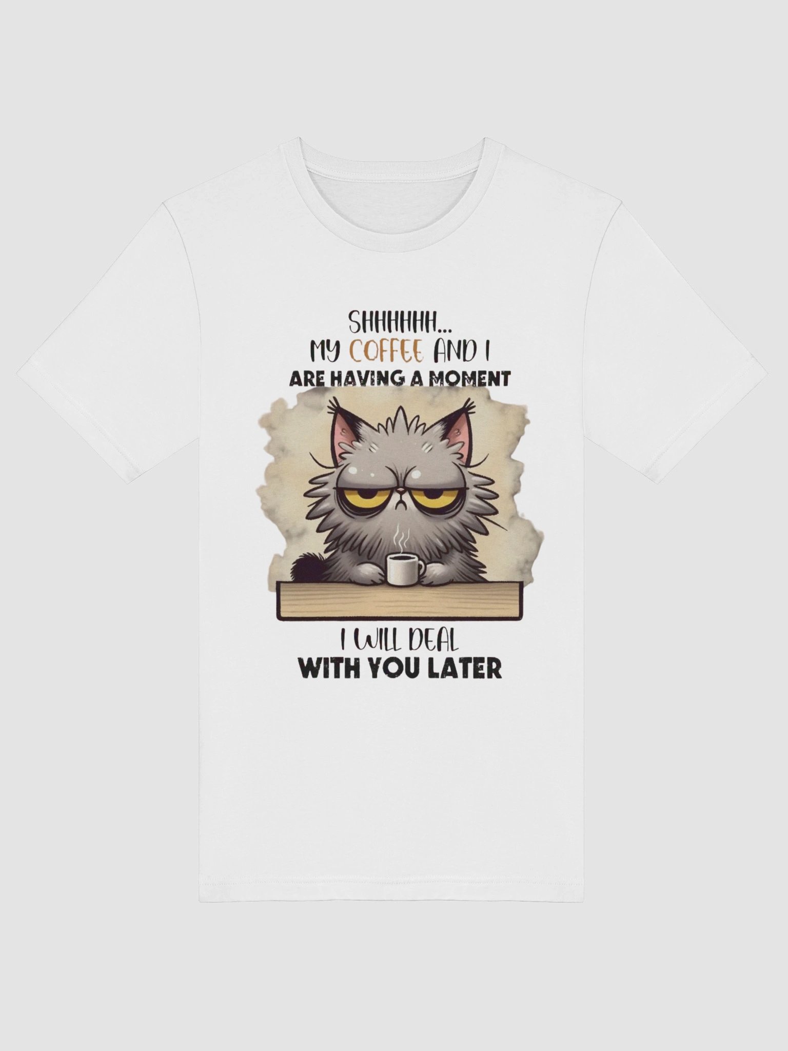 Grumpy Cat Coffee Break T-Shirt product image (3)