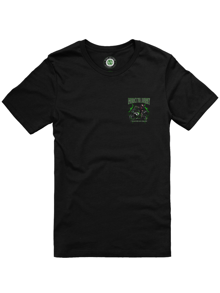 "Embrace The Journey" - Biker Chick - Green Bolt product image (5)