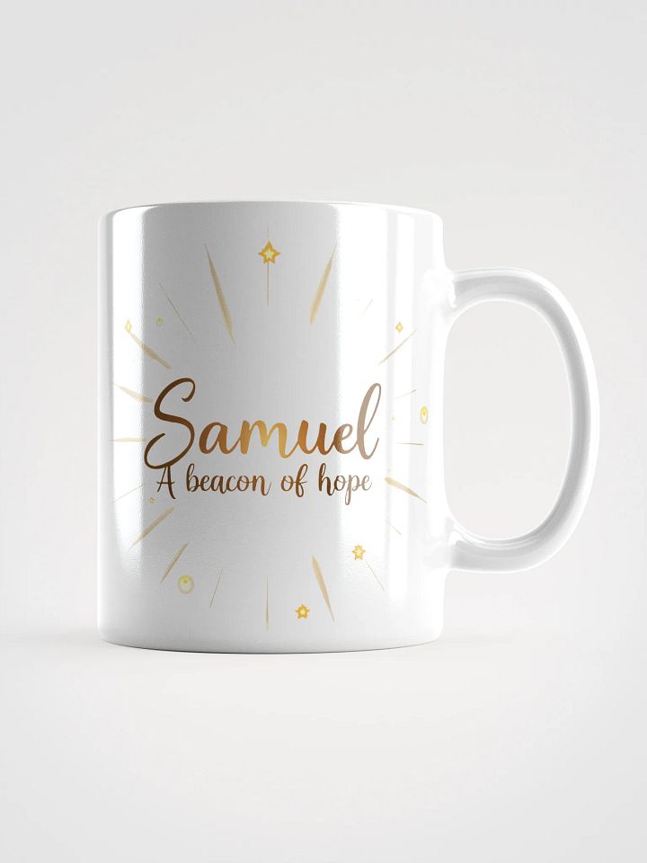 Samuel: A Beacon of Hope Mug – Celebrate the Strength and Meaning Behind the Name product image (1)