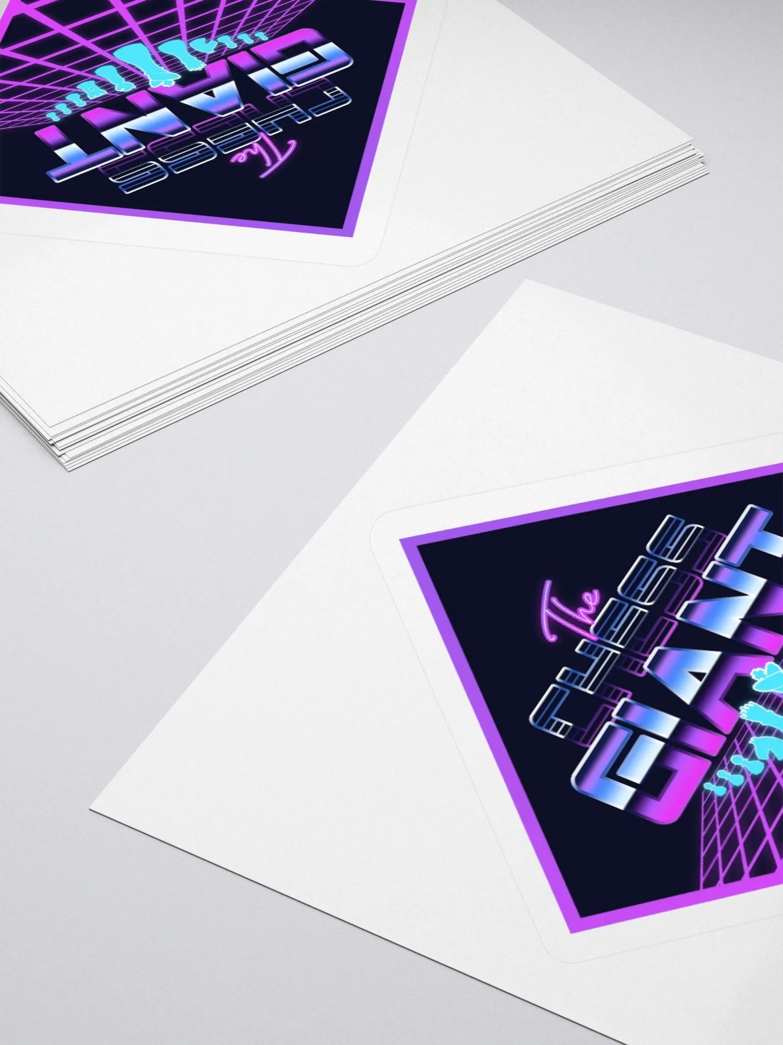 Outrun Chessboard sticker product image (10)