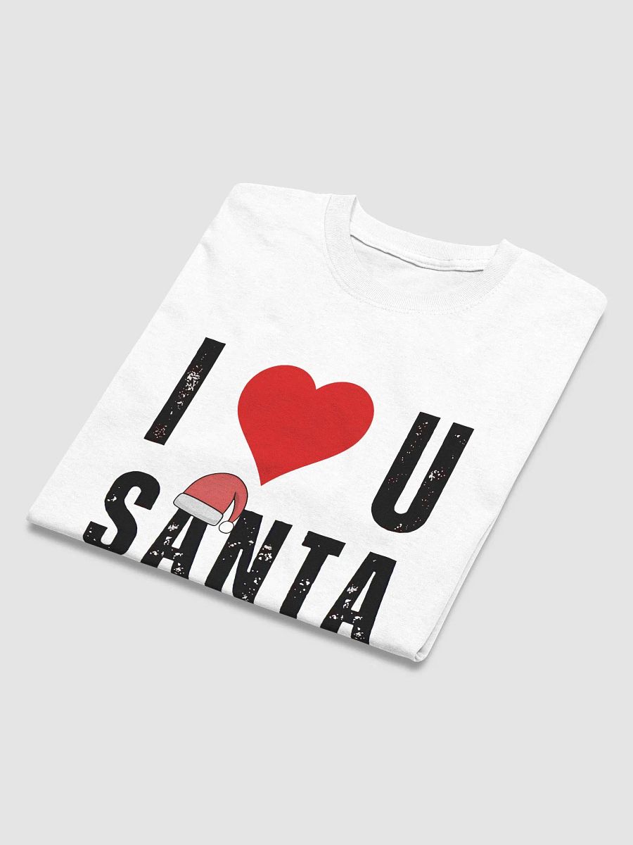 I love Santa Gildan Heavyweight T-Shirt product image (36)