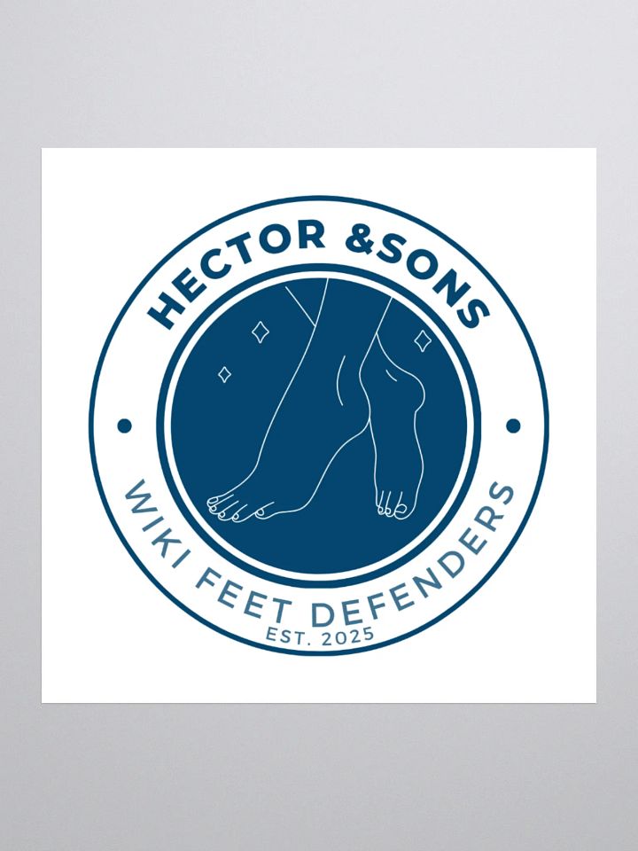 Hector & Sons. Logo Stickers product image (2)