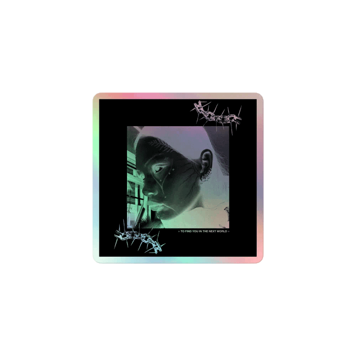⊹ TO FIND YOU IN THE NEXT WORLD ⊹ - HOLO STICKER product image (1)