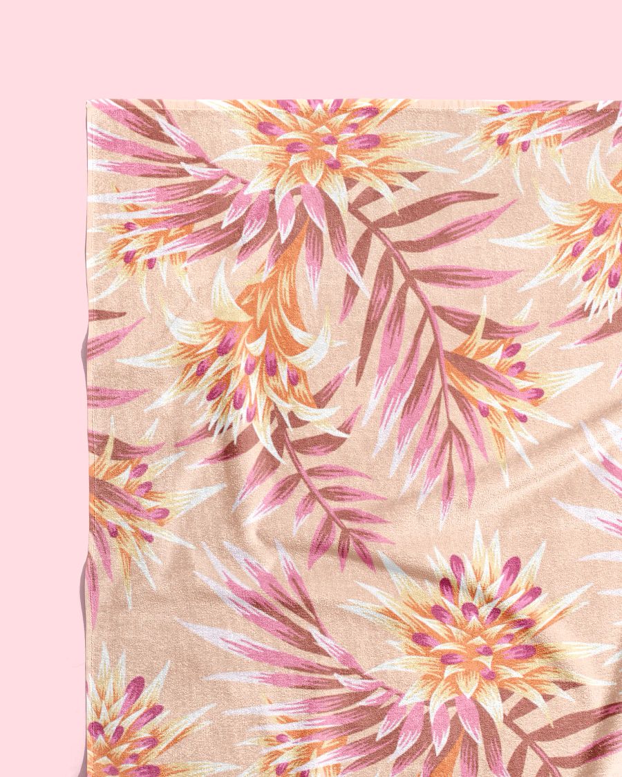Beach Towel - Fasciata Tropical / Peach product image (3)