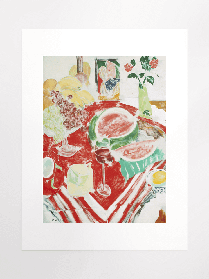 Still Life with Watermelon 1985 print product image (2)