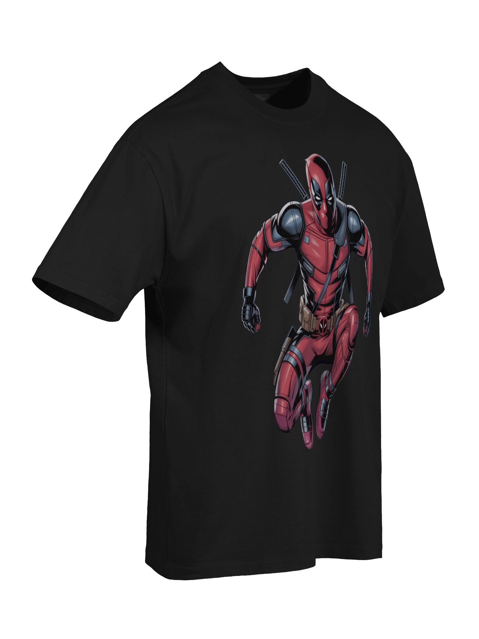 Deadpool Midnight Mayhem Oversized Faded T-Shirt product image (8)