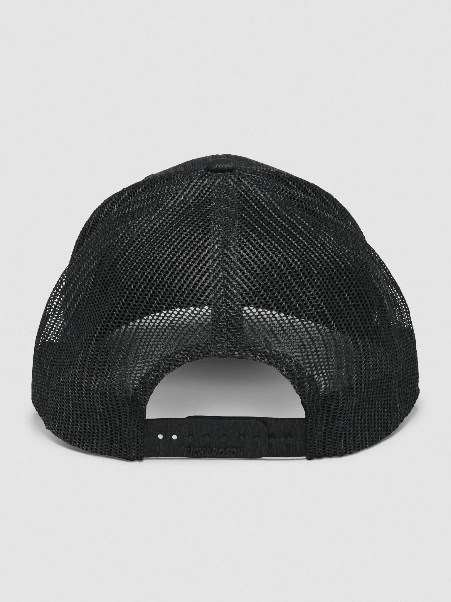 Richardson Trucker Hat - TDS Music Embroidered Cap in Black, Gray, Red, and Green with Mesh Back product image (4)