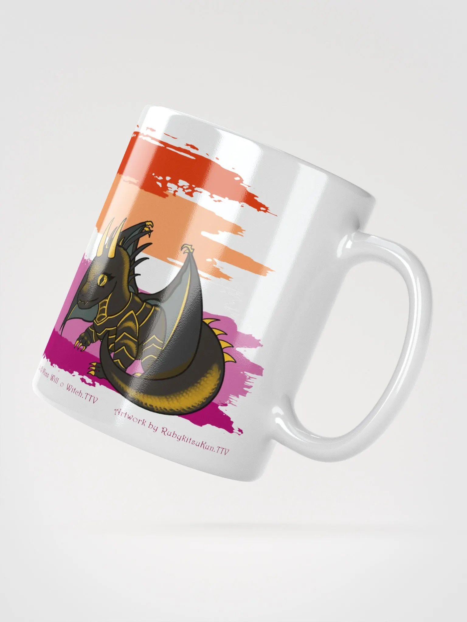 Necra Lesbian Pride Coffee Mug product image (5)