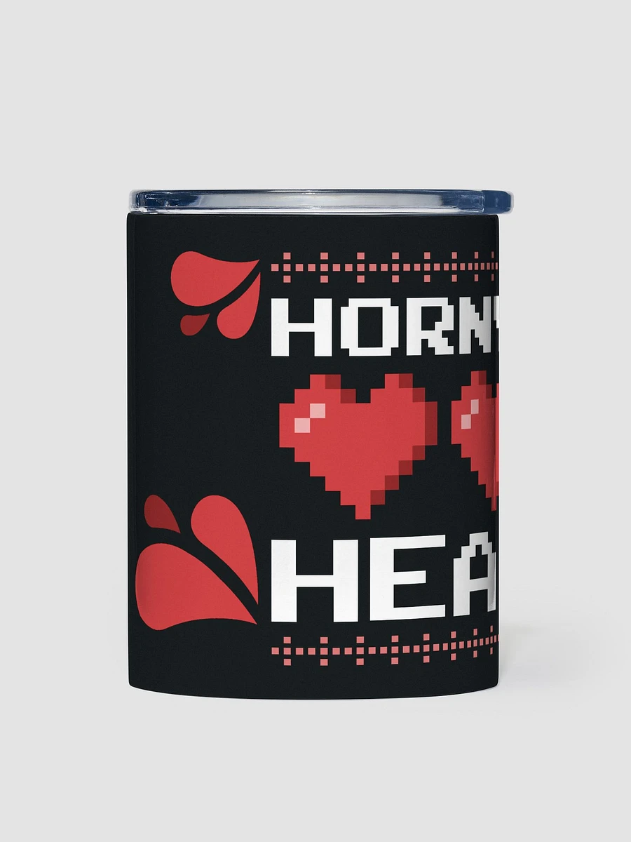 Horny for Health - Steel Tumbler w/ Lid product image (3)