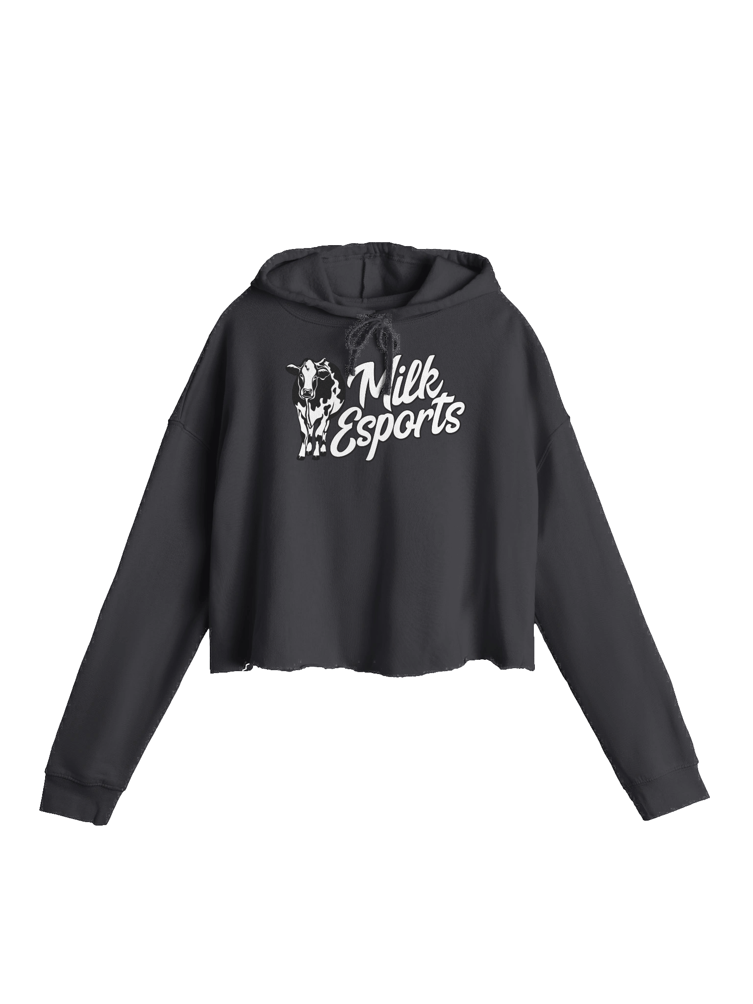 MooDern Cow Crop Hoodie product image (1)